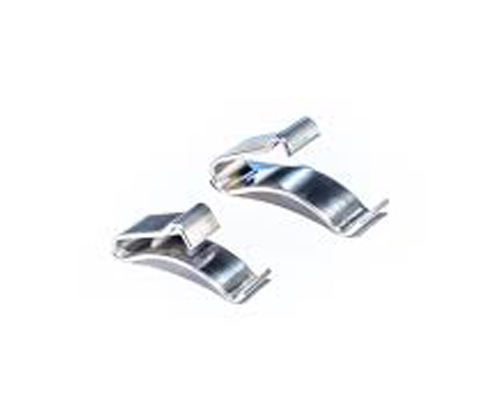 flat metal spring clips