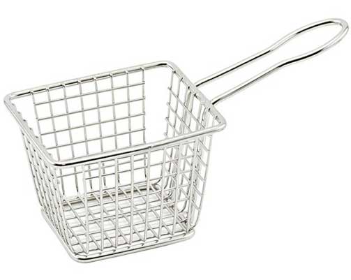 stainless steel fry basket