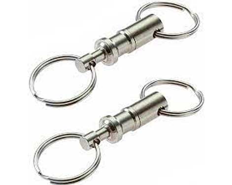 steel keyring