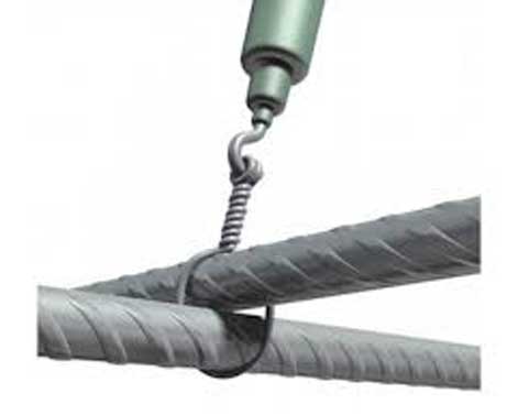 application of double loop tie wire
