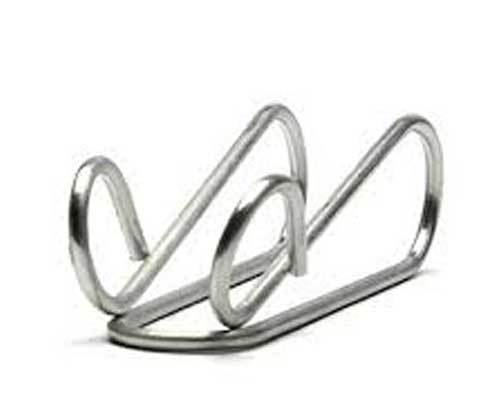 spring steel wire clips