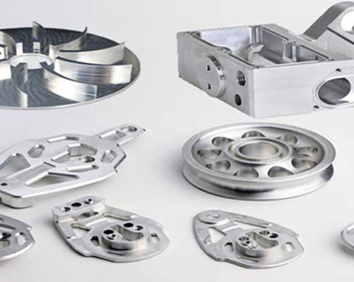 aluminium machined components