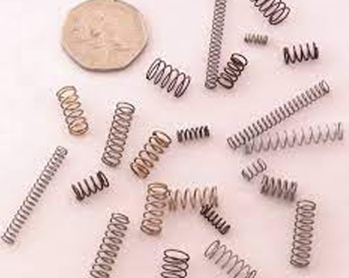 tiny metal springs